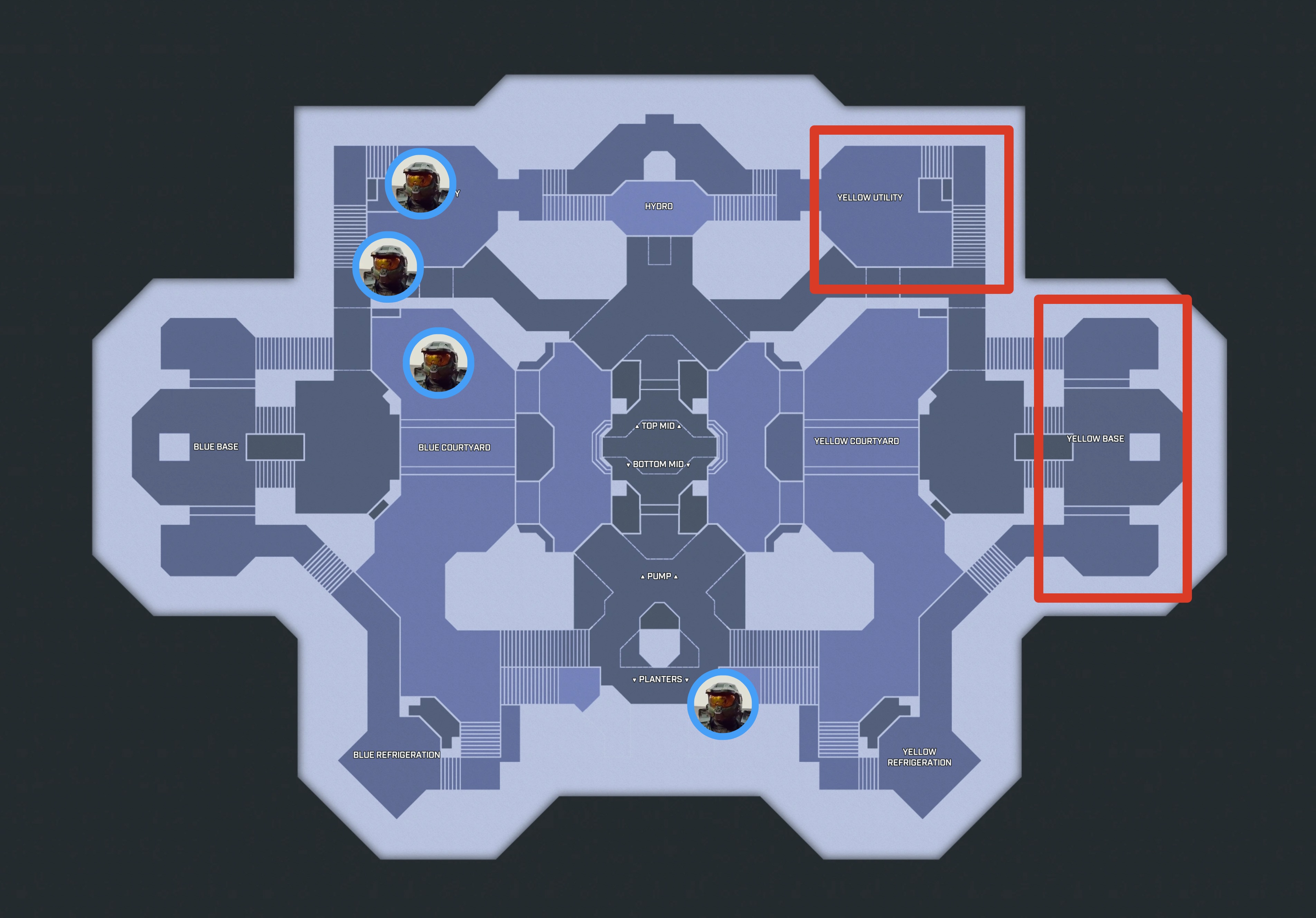 Respawn positions