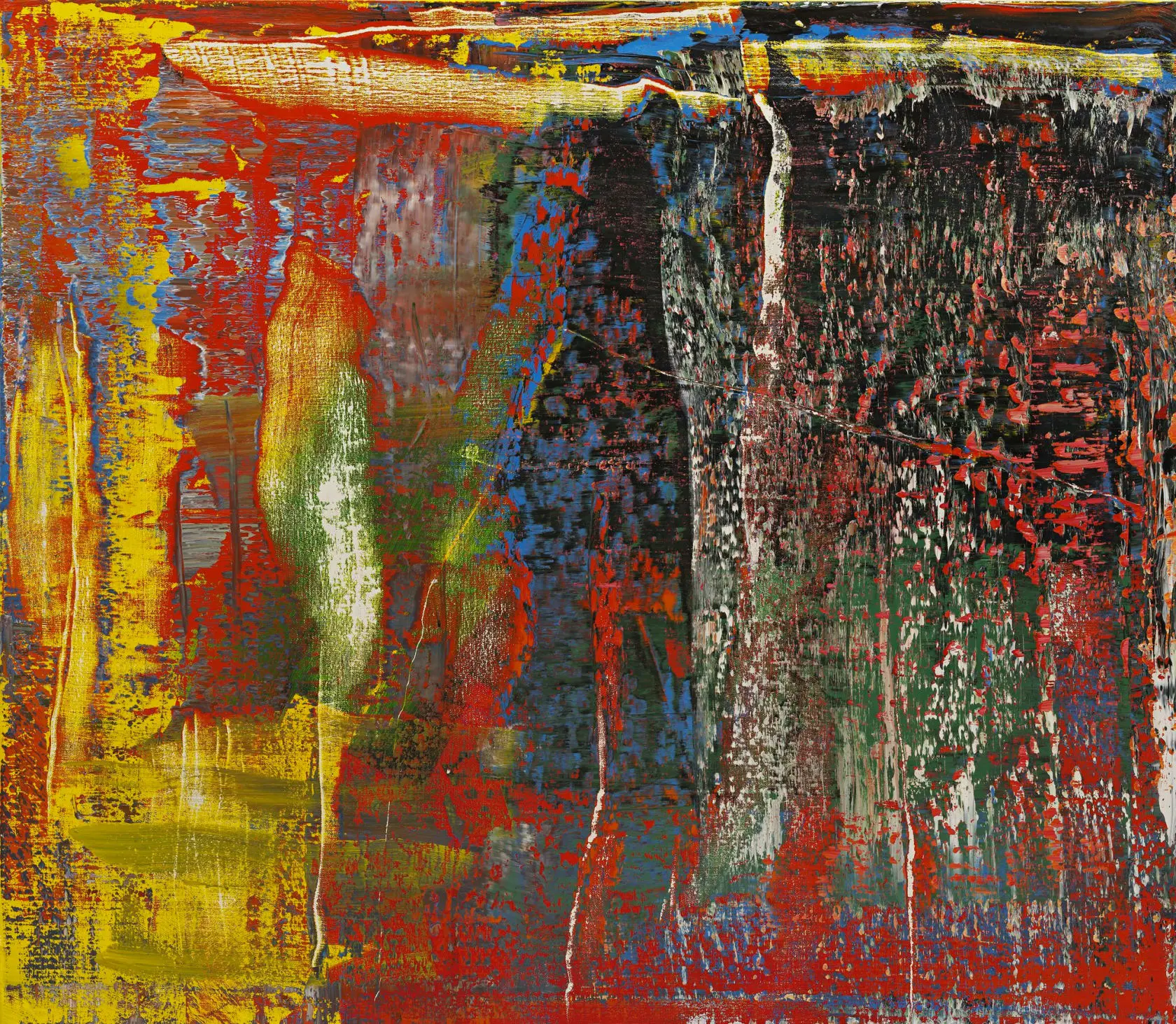 Abstraktes Bild 940-7 (2015) by Gerhard Richter.